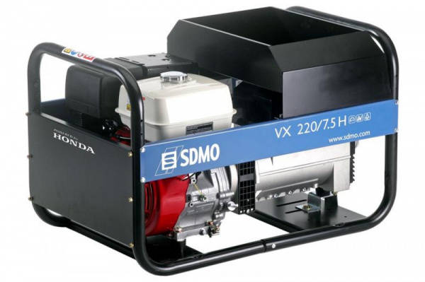 картинка Сварочный бензогенератор SDMO VX 220/4 H от компании Нова Механика
